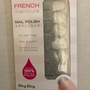 Incoco Nail Strips Bling Bling French Manicure!